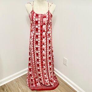 Lani Crescent Moon Viscose Maxi Dress S